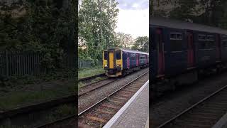 VERY RARE 150219 AND 150238 MEET AT PENRYN WORKING FALMOUTH AND PAR SERVICES [upl. by Pollack]