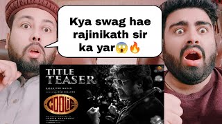 COOLIE  Thalaivar171 Title Teaser Hindi  Superstar Rajinikanth  Anirudh  Pakistani Reaction [upl. by Imoin]