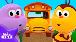 Las Ruedas Del Autobús con Bichikidsl 🚌 Canciones Infantiles  El Reino Infantil [upl. by Kirt]