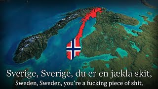 quotSverigesvisenquot  Norwegian AntiSweden Song [upl. by Eihs918]