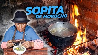 RICA SOPA DE MOROCHO Hecho a leña  Doña Empera [upl. by Aivirt43]