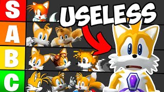 Ranking How USELESS Tails is in Every Sonic Game [upl. by Eelahc805]