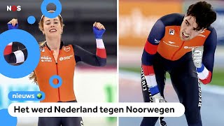 Goud Schaatsers Roest en Rijpmade Jong winnen EK allround [upl. by Anaele]