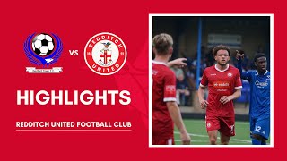 HIGHLIGHTS  Bedford Town vs Redditch United [upl. by Hirza]