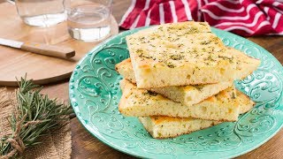 Focaccia al Rosmarino  Ricetta Facile Focaccia Alta e Soffice  55Winston55 [upl. by Ehtyaf220]