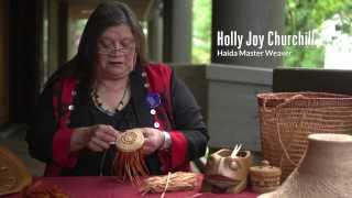 Ketchikan  Cedar Bark Weaving [upl. by Nepsa623]