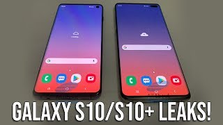 Samsung Galaxy S10S10 leaks show off almost everything [upl. by Stephan970]