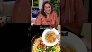 😮Bushra Ansari ki saas ki secret fruit Chaat recipehow to make fruit Chaat shorts youtubeshorts [upl. by Wilber]