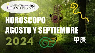 Horóscopo chino agosto y septiembre 2024 [upl. by Luke]