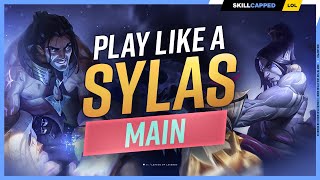 How to Play Like a SYLAS MAIN  ULTIMATE SYLAS GUIDE for SEASON 13 [upl. by Arabella809]