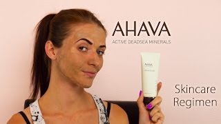 AHAVA Products Review amp My Skincare Regimen [upl. by Nytsirt753]