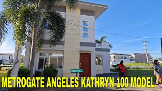 MODEL HOUSE IN METROGATE ANGELES  KATHRYN 100 MODEL [upl. by Leahcimed]