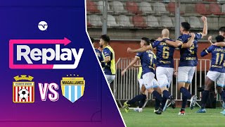 Replay TNT Sports  Curicó Unido 3  4 Magallanes  Fecha 28 [upl. by Martens]