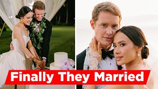 Madison Chock And Evan Bates Finally Married In Hawaii [upl. by Ynabla]