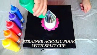 6 Simple Acrylic Pour Paintings For Newbies  MustSee Fluid Art Compilation [upl. by Sirc948]