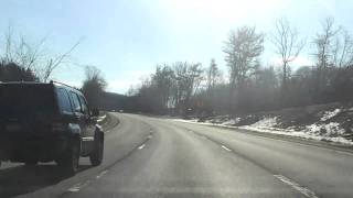 Taconic State Parkway Pleasantville Rd to Sprain Pkwy southbound [upl. by Ayatahs944]