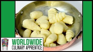 Easy Potato Gnocchi How to Make and Shape Perfect Gnocchis [upl. by Ecinue534]