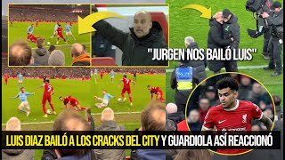 VIRAL LUIS DIAZ HACE LLORAR A GUARDIOLA TRAS BAILAR A 5 CRACKS DEL CITY MIRA LA REACCIÓN [upl. by Ringo]