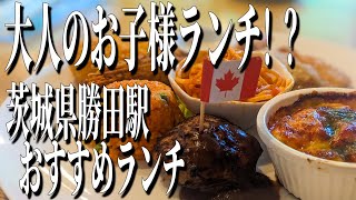 大人のお子様ランチ！？大人も大満足の茨城県ひたちなか市の絶品ランチ！【グルメ一人旅】 [upl. by Tingley905]