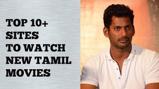 Top 10 Tamil Online Movies Websites List [upl. by Inaffit]