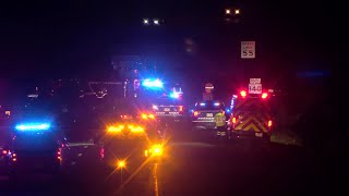 Fatal crash shuts down Route 140 Friday night [upl. by Punke]