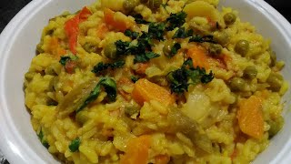 Mix Veg Khichdi  healthy recipe [upl. by Jun]