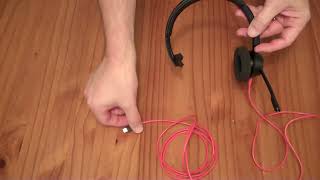 Review Plantronics Poly Blackwire 3310 USBC w USBA adapter wired headset [upl. by Eelessej]