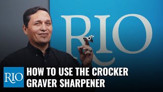 How to Use the Crocker Graver Sharpener [upl. by Ackley527]