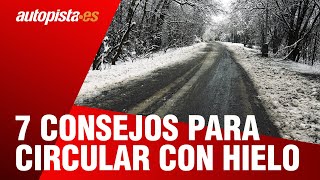 7 consejos para conducir con hielo  Autopistaes [upl. by Shaffert568]