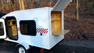 My Mini Trailer Most Affordable Mini Camper With Solar Panels [upl. by Cathie246]