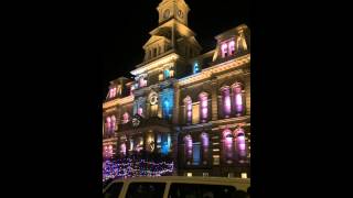 Muskingum County Courthouse Holiday Lighting [upl. by Lzeil539]