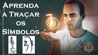 Como aprender de Forma Fácil a desenhar os símbolos do Reiki Escola Reiki Ciência e Arte [upl. by Blondell]