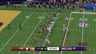 S14 G04 4 Texas vs 2 LSU [upl. by Mccahill]