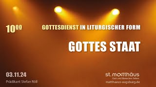 Gottesdienst in liturgischer Form Gottes Staat [upl. by Gershom]