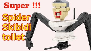 Super  Spider Skibidi toilet 146 parts of the constructor [upl. by Ydeh795]