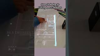 Portable laser beam scanning laser projector 📽️🧭 with Touch screen😍🏗️📷 shorts trending civil [upl. by Jacy]