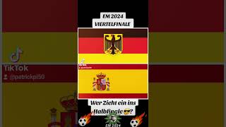 EM 2024 VIERTELFINALE DEUTSCHLAND VS SPANIEN [upl. by Michail]