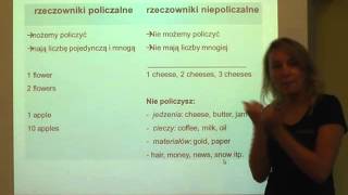 rzeczowniki policzalne i niepoliczalne 00 00 04 00 02 02 [upl. by Lednyc]