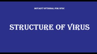 Structure of Virus [upl. by Valeria574]