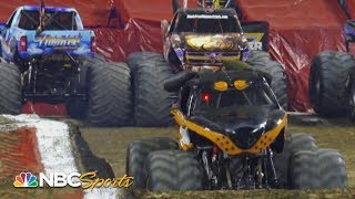 Monster Jam 2020 Indianapolis Indiana  EXTENDED HIGHLIGHTS  Motorsports on NBC [upl. by Llien]