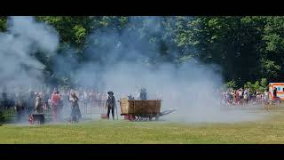 De Quaeye Werelt 2023  Battle of Antwerp 1477 AD  Medieval Reenactment Battle amp Encampment [upl. by Ainoet]