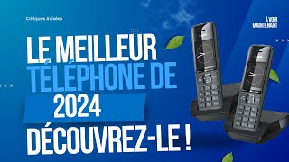 Mon avis sur le Gigaset Comfort 520  Téléphone sans Fil DECT [upl. by Elaen]