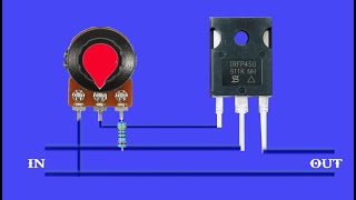 How To Make Adjustable Voltage Regulator Using IGBT  Transistor Voltage Controller Circuit [upl. by Nonnel131]