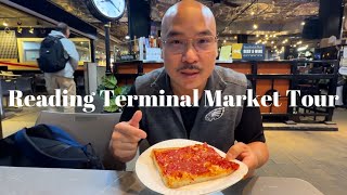 Reading Terminal Market Eats and WalkAround in Philadelphia [upl. by Marylynne]