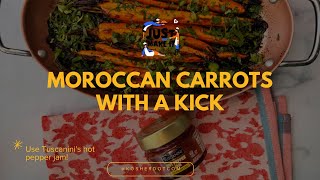 Easy Moroccan Roasted Carrots  Ruhamas Food GF  Vegan  KFP [upl. by Letnuhs]