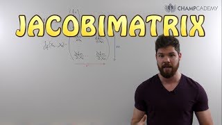 Jacobimatrix  Funktionalmatrix  Ableitungsmatrix  Beispiele  Anwendung [upl. by Brittni]