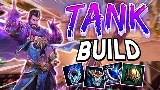 Smite Merlin Tank Build  Merlin Is So BROKEN [upl. by Allenotna]