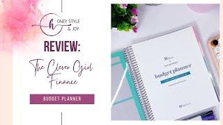 REVIEW • The NEW Clever Girl Finance Budget Planner from Erin Condren [upl. by Lazor688]