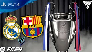 FC 24  Real Madrid vs Barcellona  Finale UCL Gameplay ITA  PS4 [upl. by Aden]