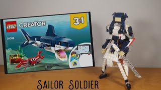 Lego 31088 alternate build Sailor Soldier [upl. by Netta]